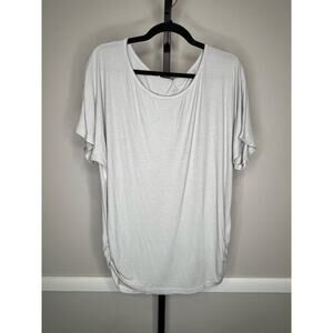 Michael Stars Racine Dolman Boatneck Rib Top OS NWT